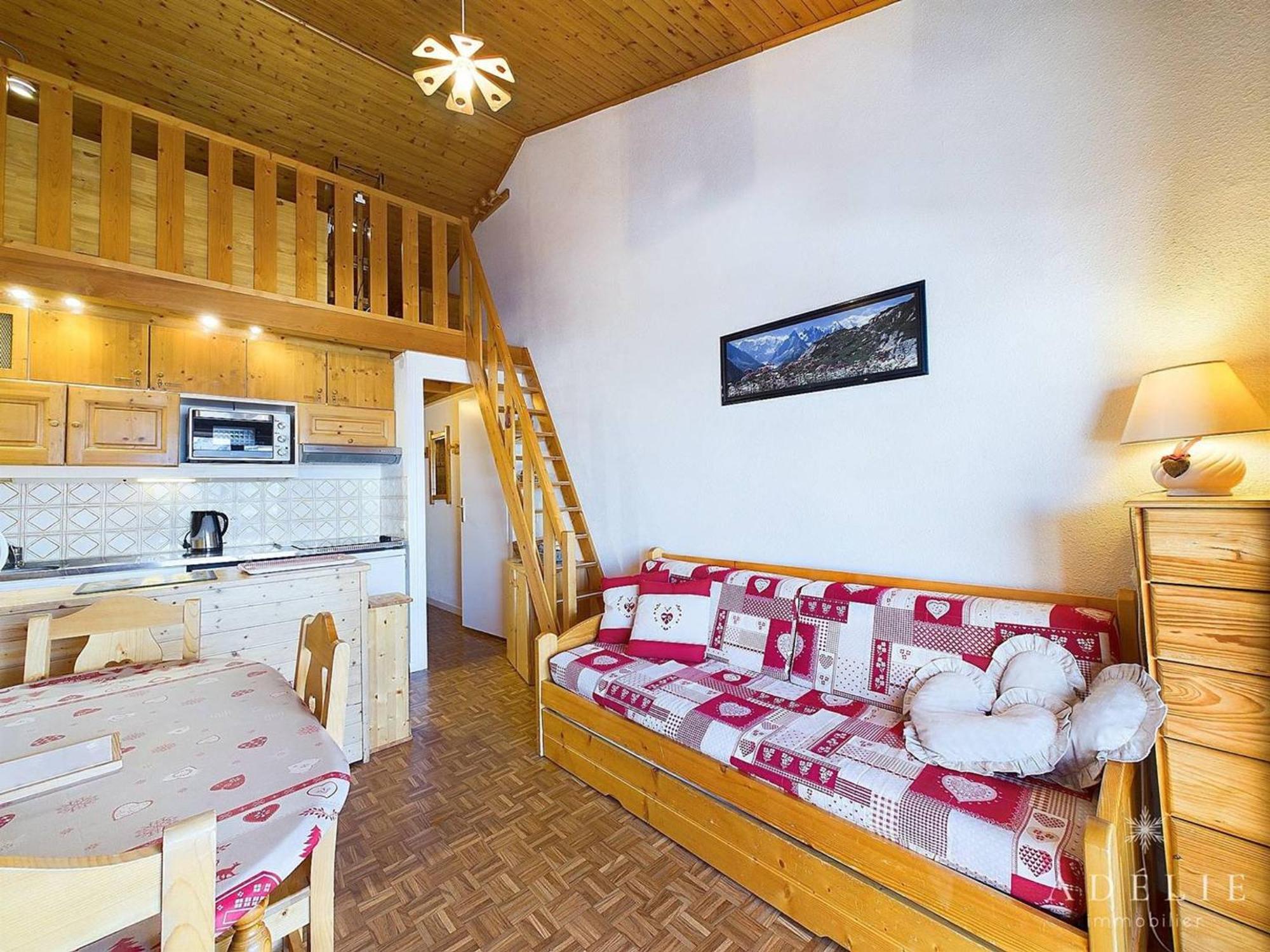 Studio Cabine Et Mezzanine Pour 4 Pers A Montvalezan-La Rosiere - Fr-1-398-550 ภายนอก รูปภาพ