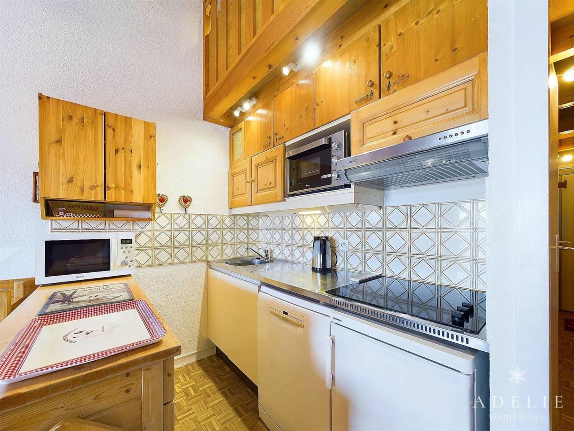Studio Cabine Et Mezzanine Pour 4 Pers A Montvalezan-La Rosiere - Fr-1-398-550 ภายนอก รูปภาพ