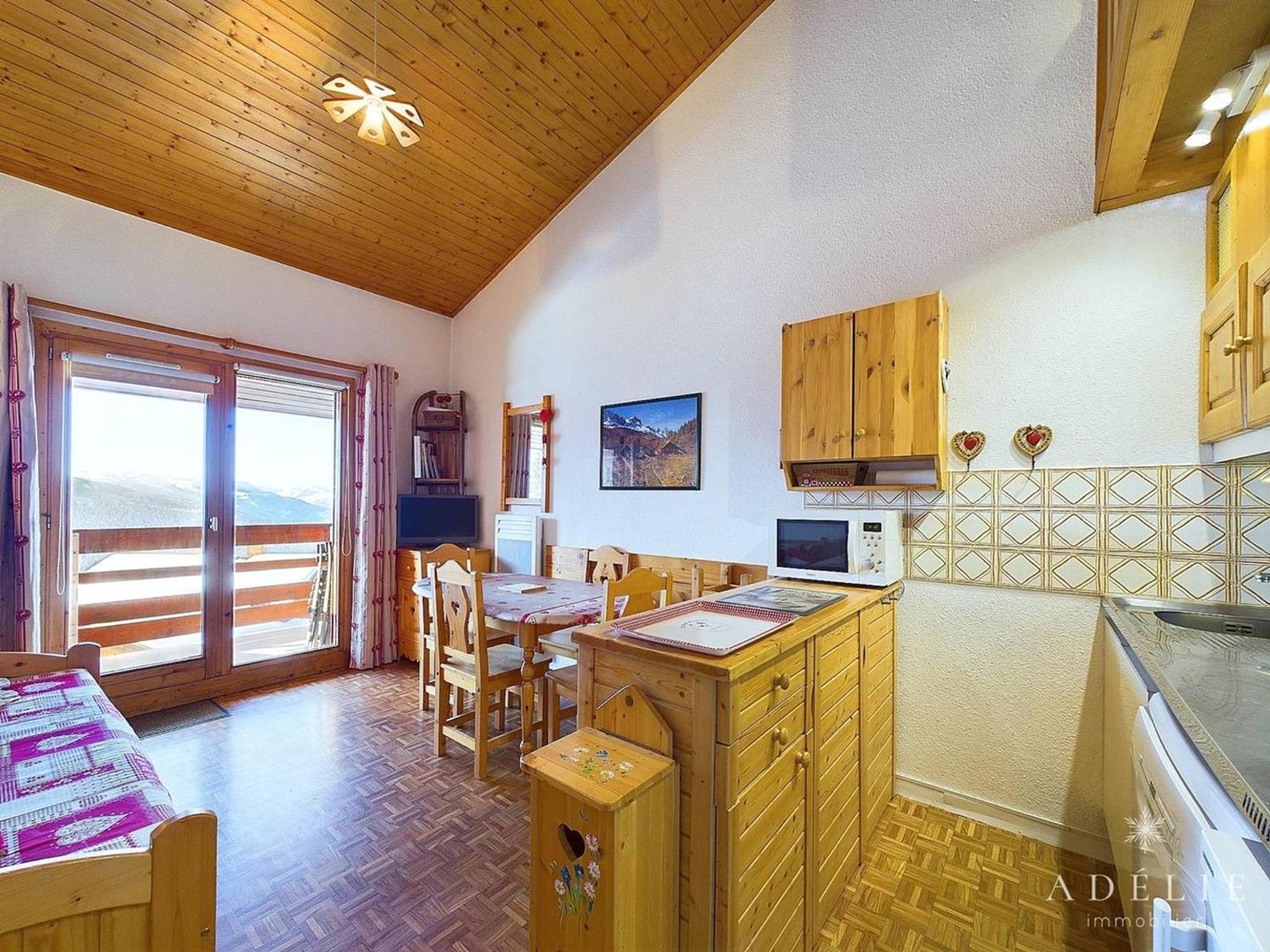 Studio Cabine Et Mezzanine Pour 4 Pers A Montvalezan-La Rosiere - Fr-1-398-550 ภายนอก รูปภาพ