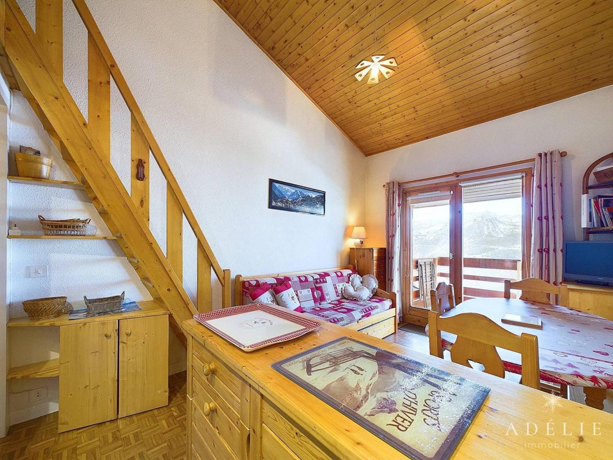 Studio Cabine Et Mezzanine Pour 4 Pers A Montvalezan-La Rosiere - Fr-1-398-550 ภายนอก รูปภาพ